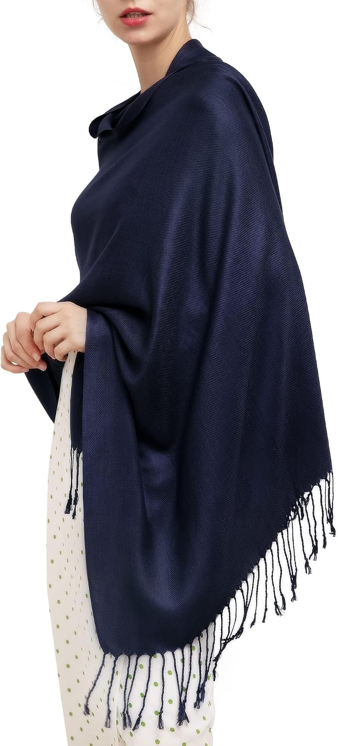 Detalle 2 de FURTALK Shawl Wrap 25.6 × 76.8 inches