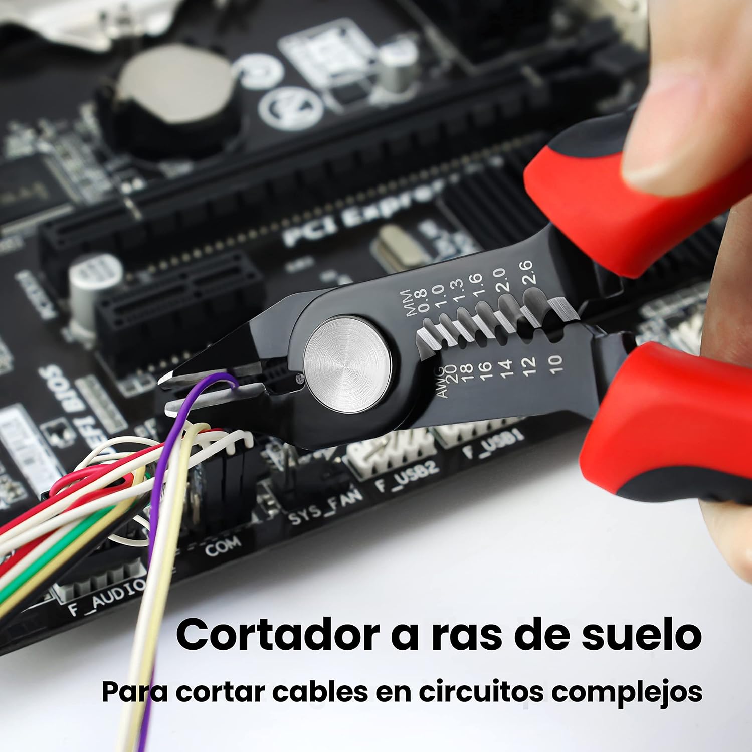 Detalle 2 de KAIWEETS KWS-102 alicates pelacables 2 en 1