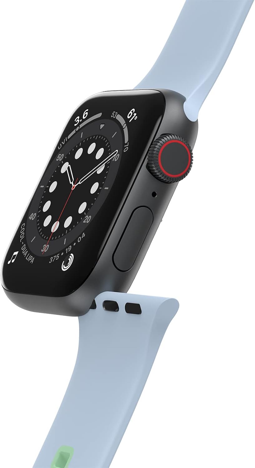 Thumbnail 4 de OtterBox All Day Watch Band for Apple Watch 40/41/42mm – Durable Soft Touch Silicone, Blue/Green