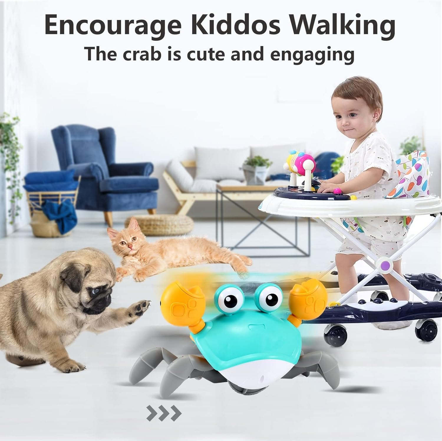 Thumbnail 4 de Control Future Crawling Crab Toy 0-12 months