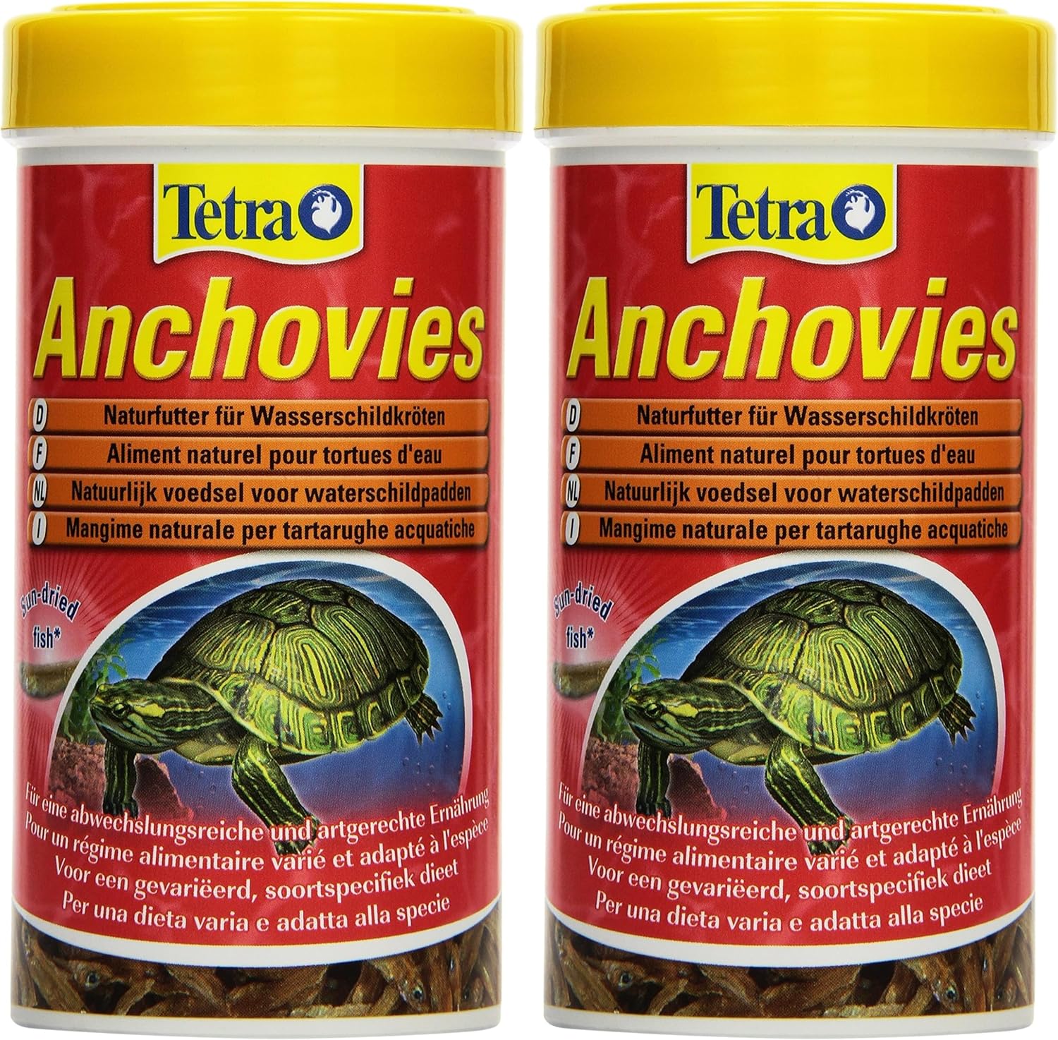 Detalle de Tetra Anchois Anchovies, 1 L – Complément alimentaire pour tortues d'eau