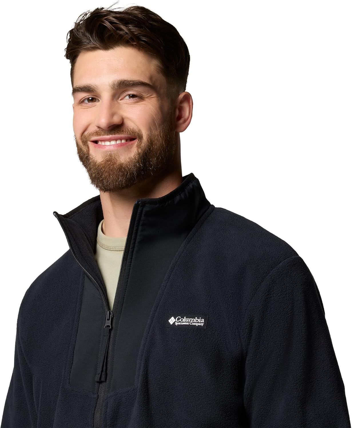Detalle de Giacca Columbia Sequoia Grove in pile, full zip