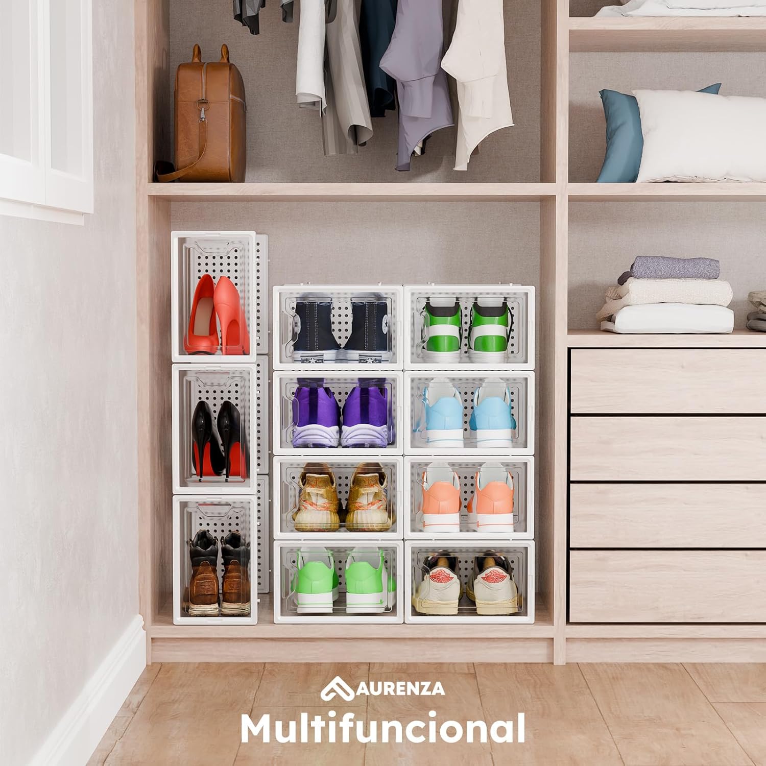 Thumbnail 6 de CM HOME Cajas de Zapatos Transparentes Pack 12