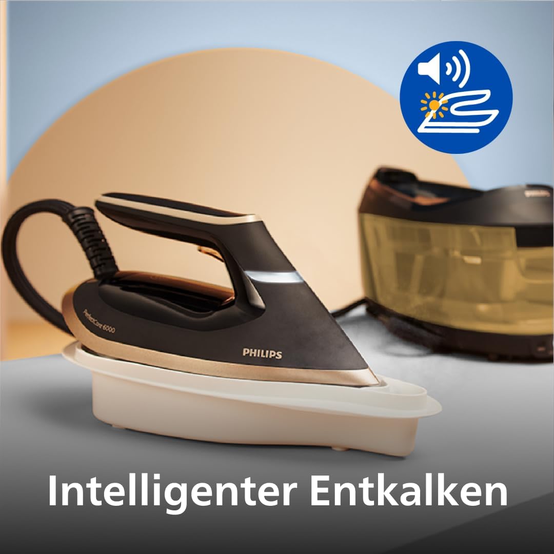 Thumbnail 4 de Philips PerfectCare 6000 Series Dampfbügelstation PSG6064/80 – starke Dampfleistung, 1,8 L Tank