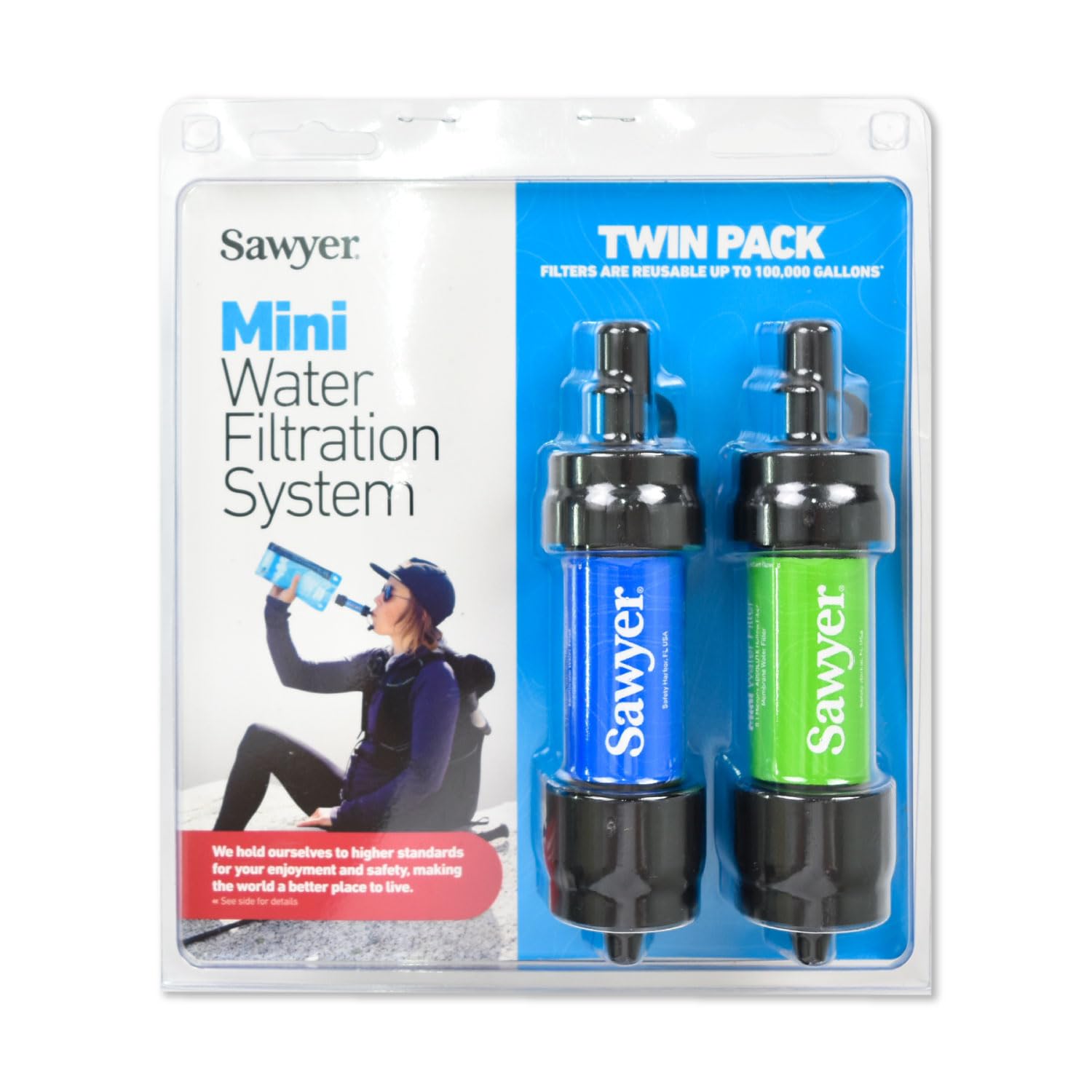 Thumbnail 1 de Sawyer ソーヤーミニ SP2101 携帯浄水器 0.1ミクロン中空糸膜・約41g