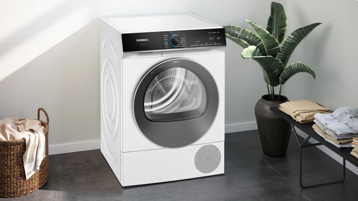 Thumbnail 2 de Siemens WQ46B2D41 Wäschetrockner mit varioSpeed, SelfCleaning Kondensator und Home Connect