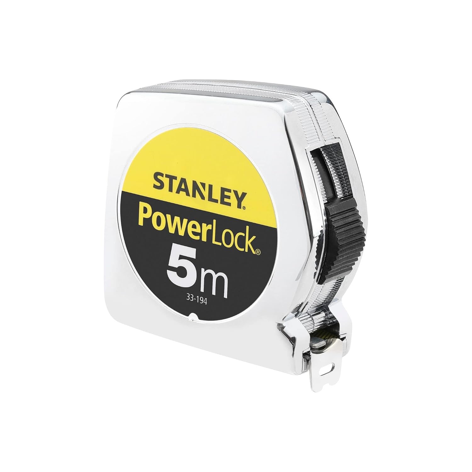 STANLEY Mesure 5 m x 19 mm en Abs Powerlock Classic – Fabriqué en France