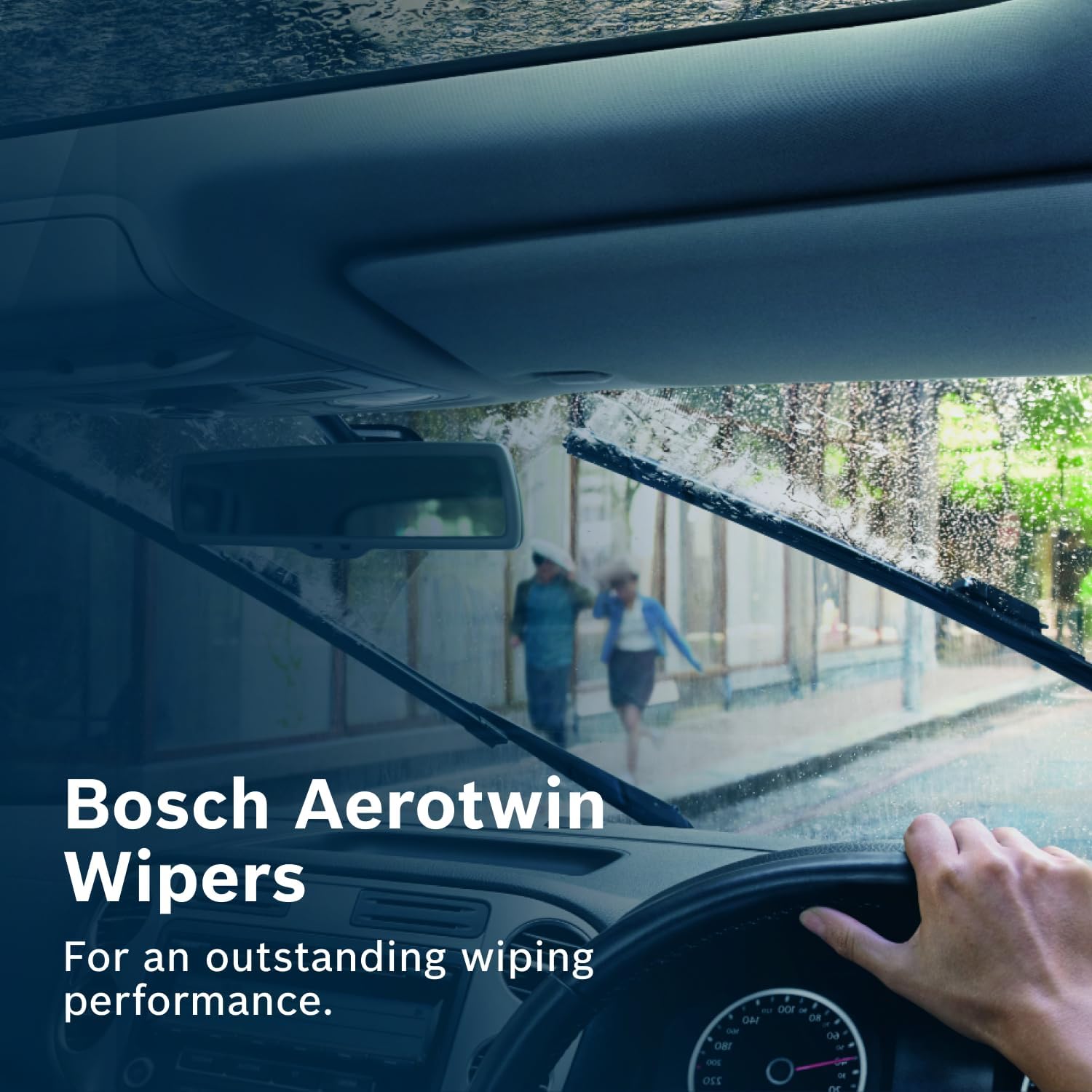 Thumbnail 4 de Bosch Aerotwin AM246S Front Windscreen Wipers – 2-Pack (650 mm / 380 mm) with Pre-assembled Adapter