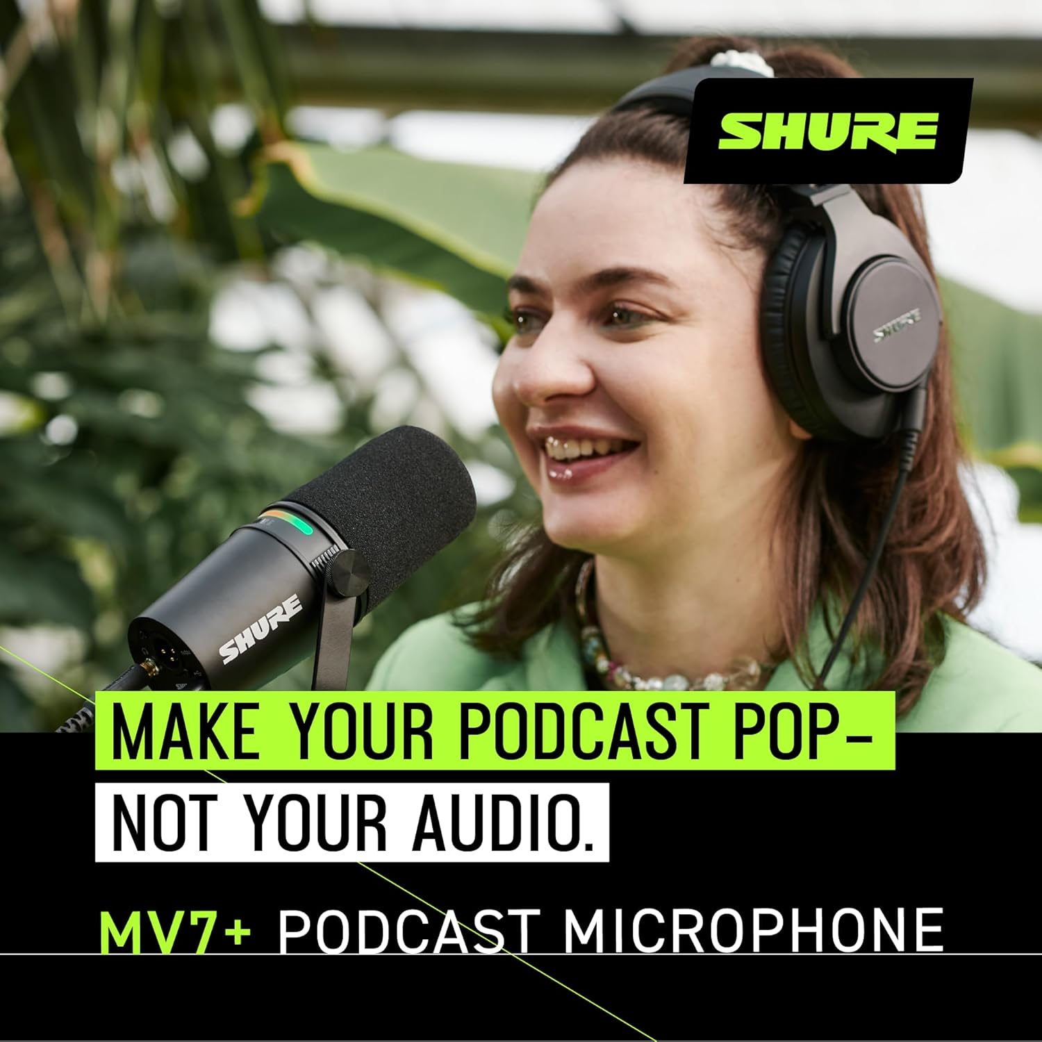 Thumbnail 4 de Shure MV7+ Dynamic Microphone (USB-C & XLR) for Podcasting, Streaming & Broadcasting