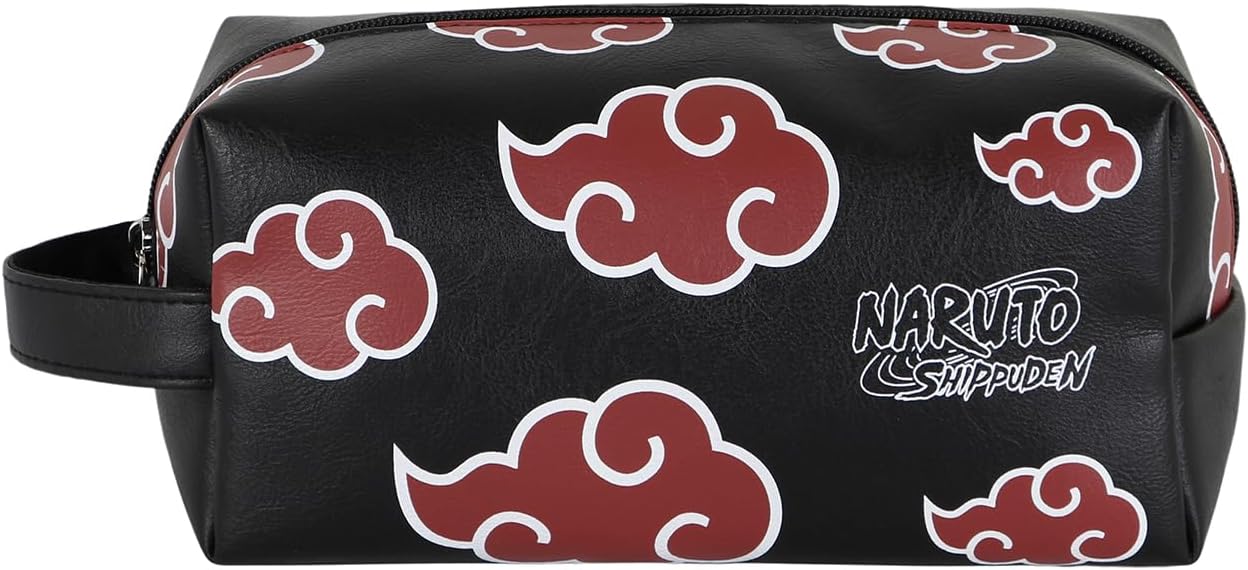 Detalle de Karactermania Naruto Clouds - Trousse de toilette de voyage Brick Plus, Noir