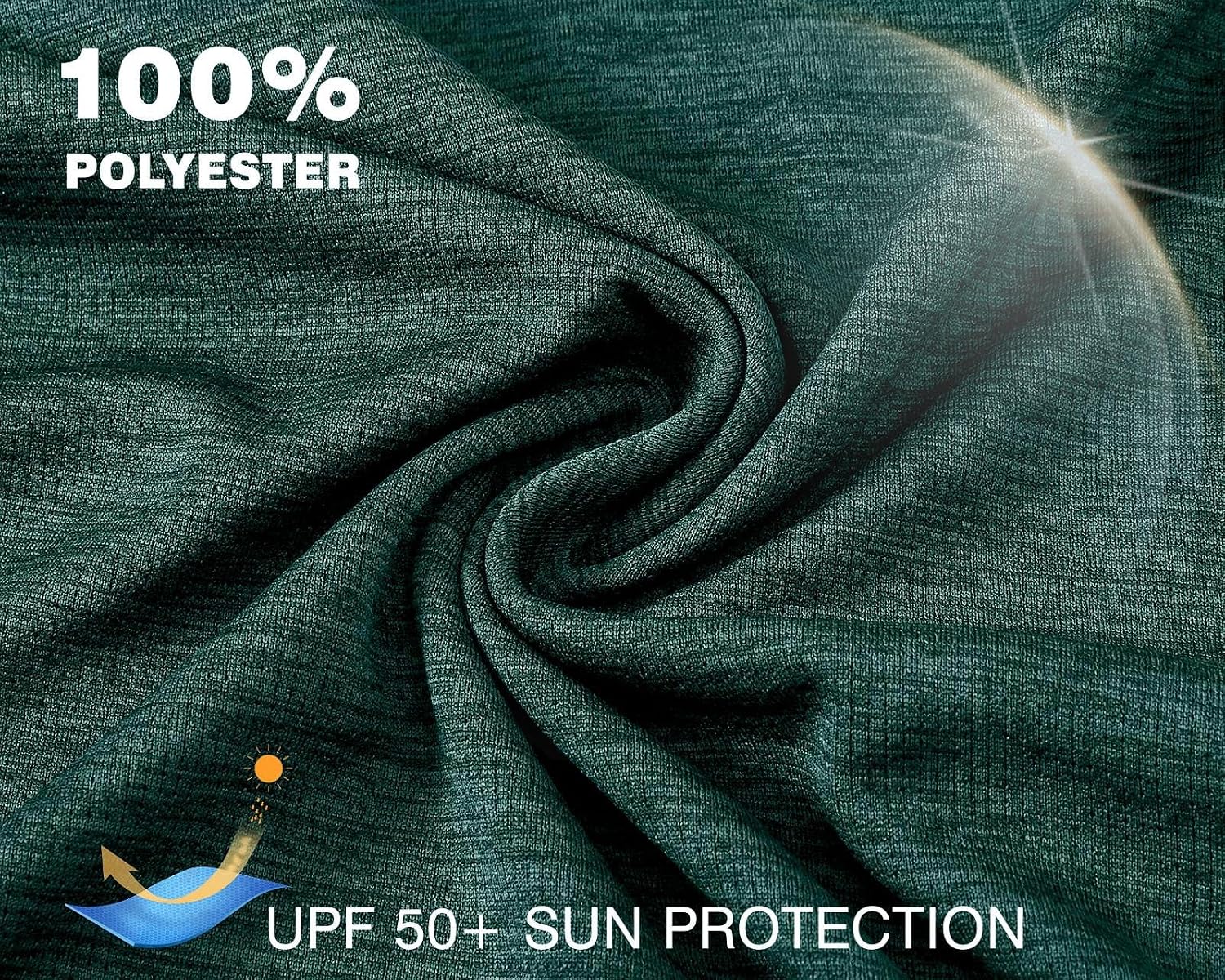 Detalle de TBMPOY Women's Sun Protection Hoodie Shirt UPF 50+