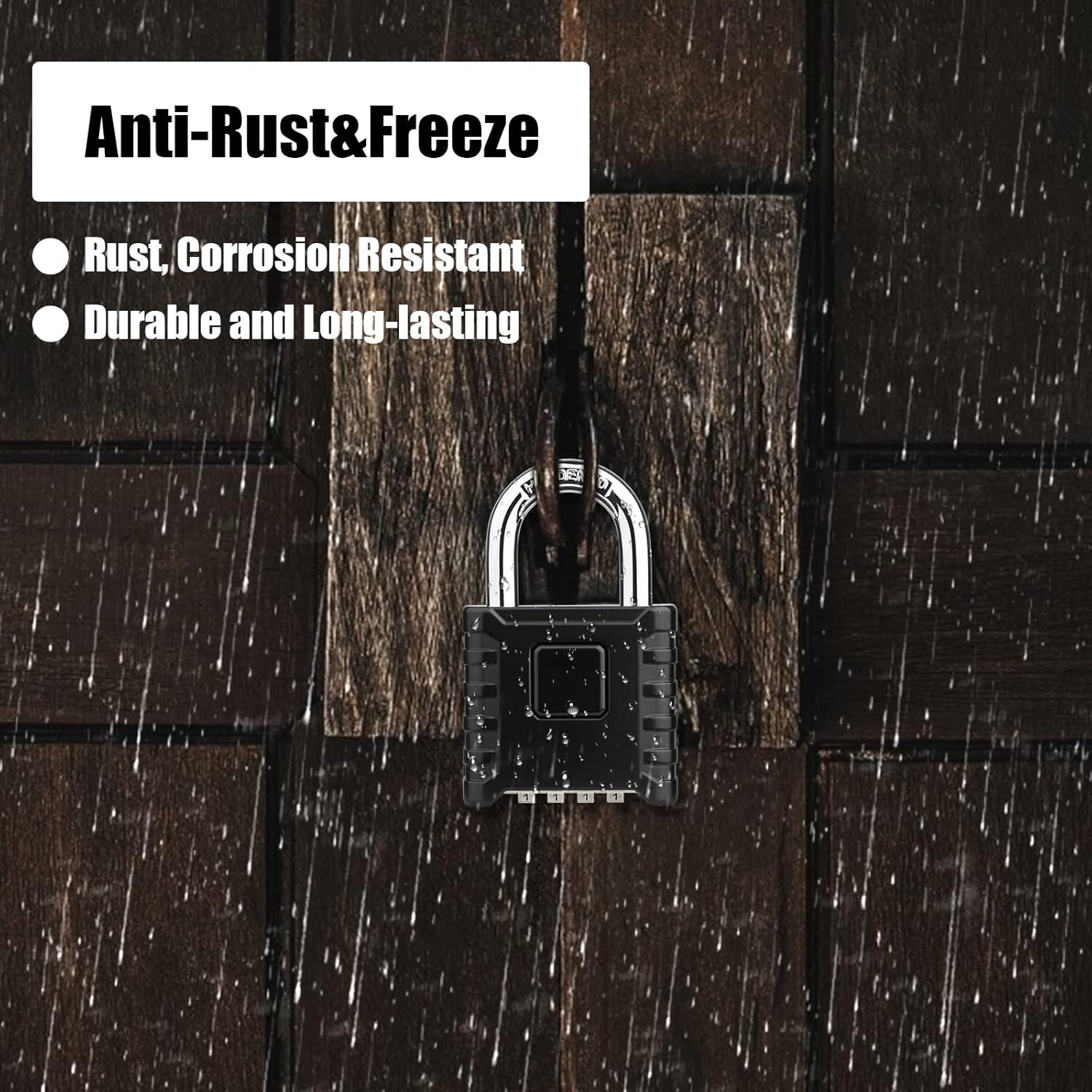 Thumbnail 4 de Diyife 52mm combination padlock 🔒