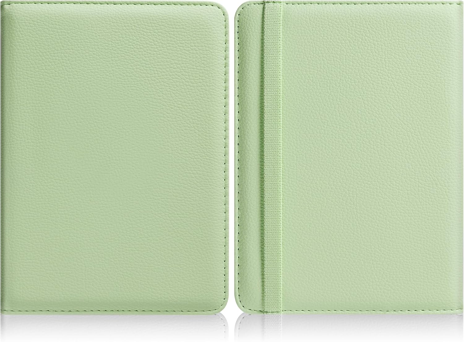 Detalle de HoYiXi Universal 6-inch eReader protective case (green) with elastic rope hand strap