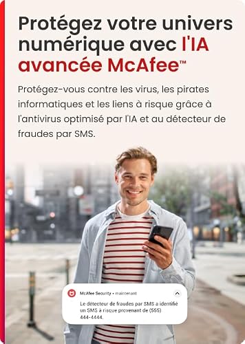 Detalle de McAfee Total Protection 10 appareils 2026 – Abonnement 12 mois sur Amazon