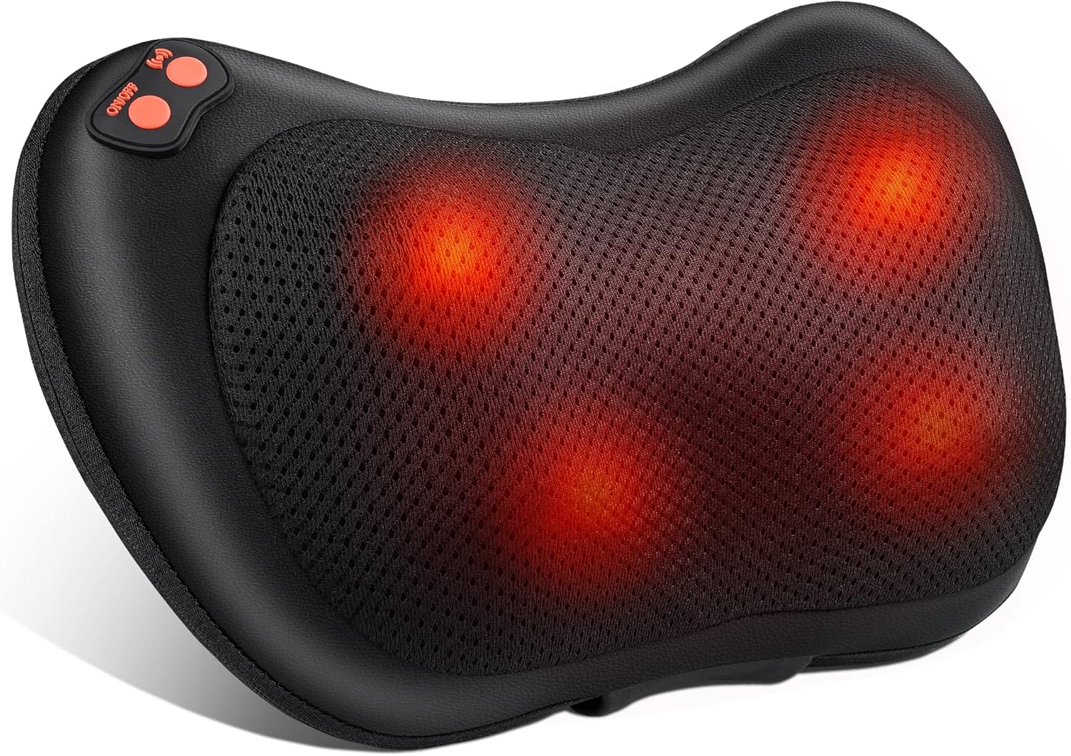 Cuscino massaggiante Shiatsu 3 velocità per collo
