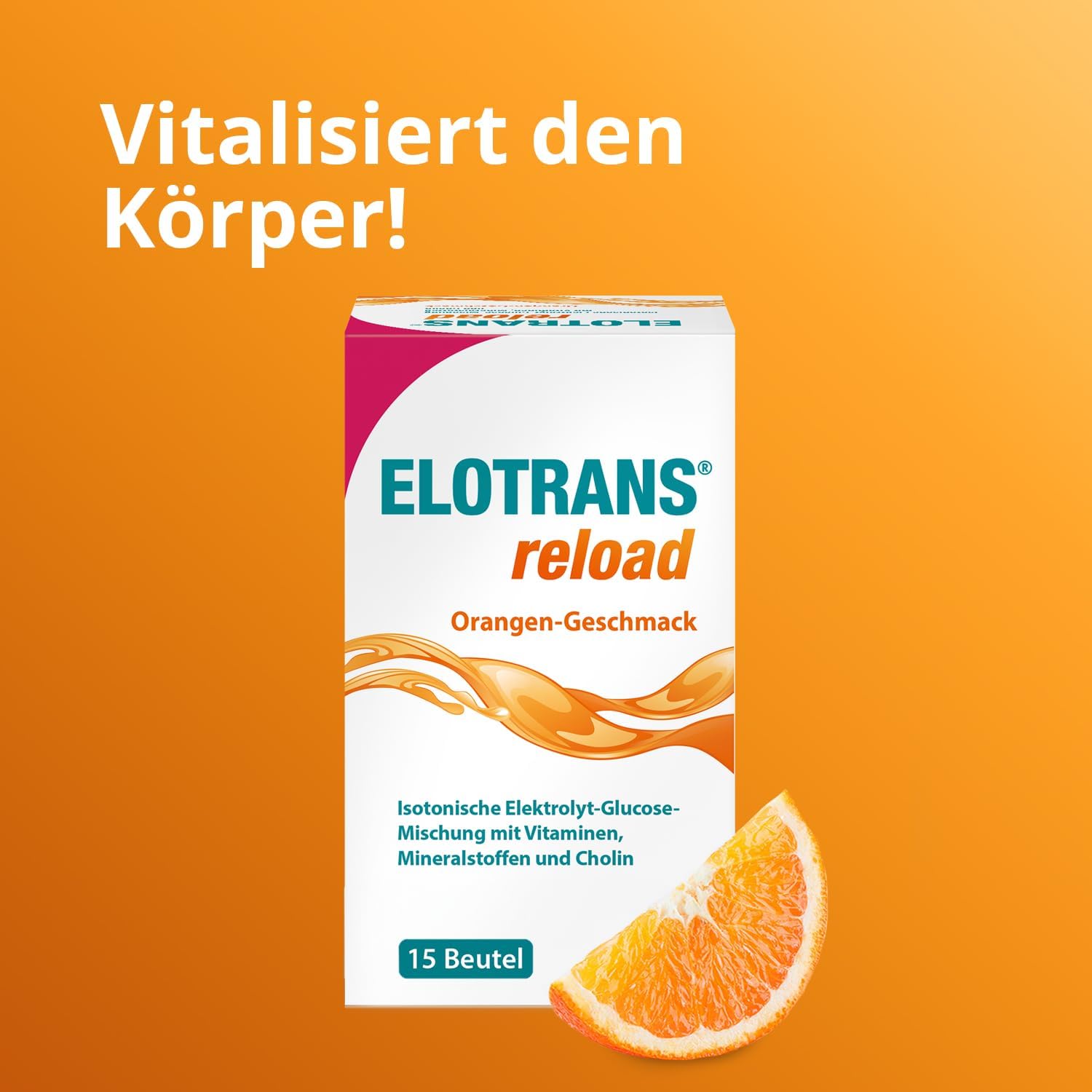 Detalle 2 de ELOTRANS reload 2 x 15 Beutel Elektrolytgetränk