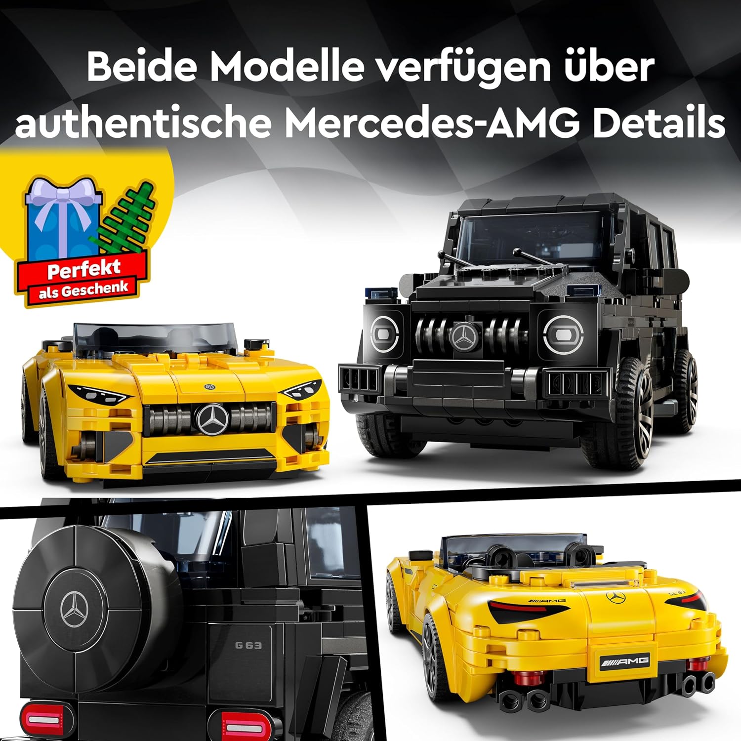 Detalle de LEGO Speed Champions 76924 Mercedes-AMG Set