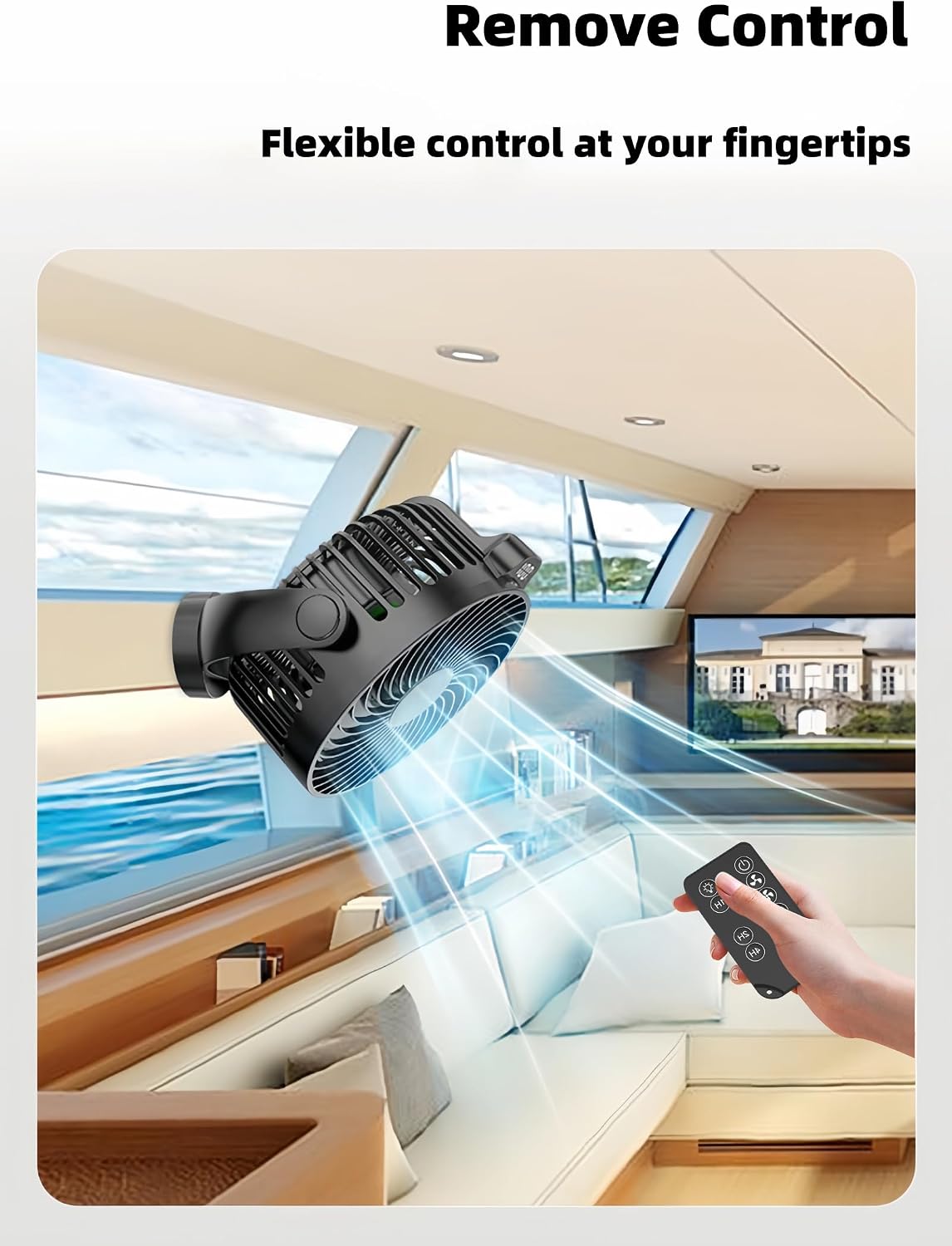 Thumbnail 1 de VENSWID Magnetic Fan, 12000mAh