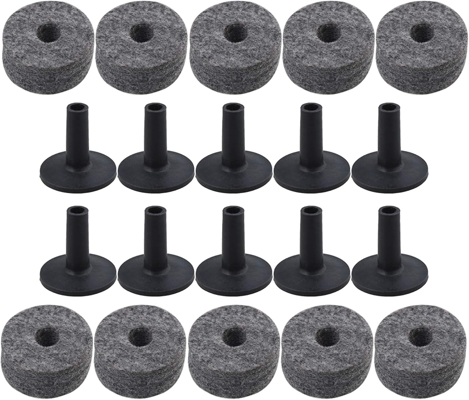 Mxfans Cymbal Replacement Parts, Felt Washers