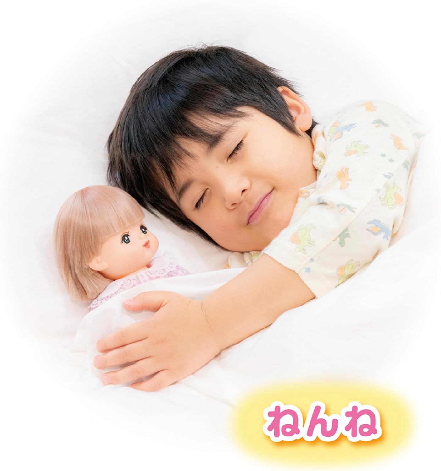 Detalle de パイロットインキ メルちゃん 1851677 はじめてのお人形セット 26cm・おむつ付き・おふろで髪色変化
