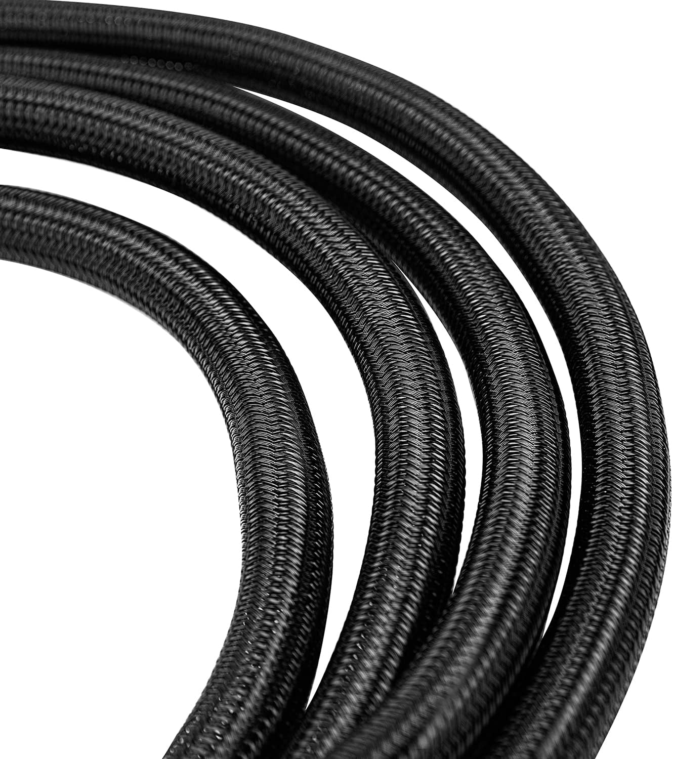 Detalle 2 de Amazon Basics Easy-Cut Cable Tidy Tube (3 m) for Cable Management, Black