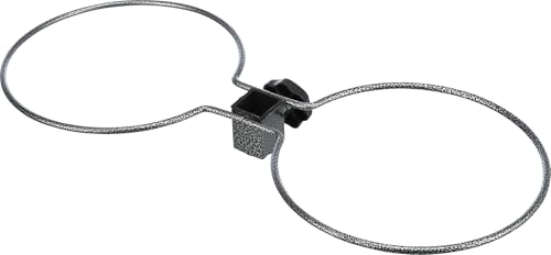 Detalle de TRIXIE Bar pour chien réglable en hauteur avec 2 gamelles en inox – structure métallique et antidérapante
