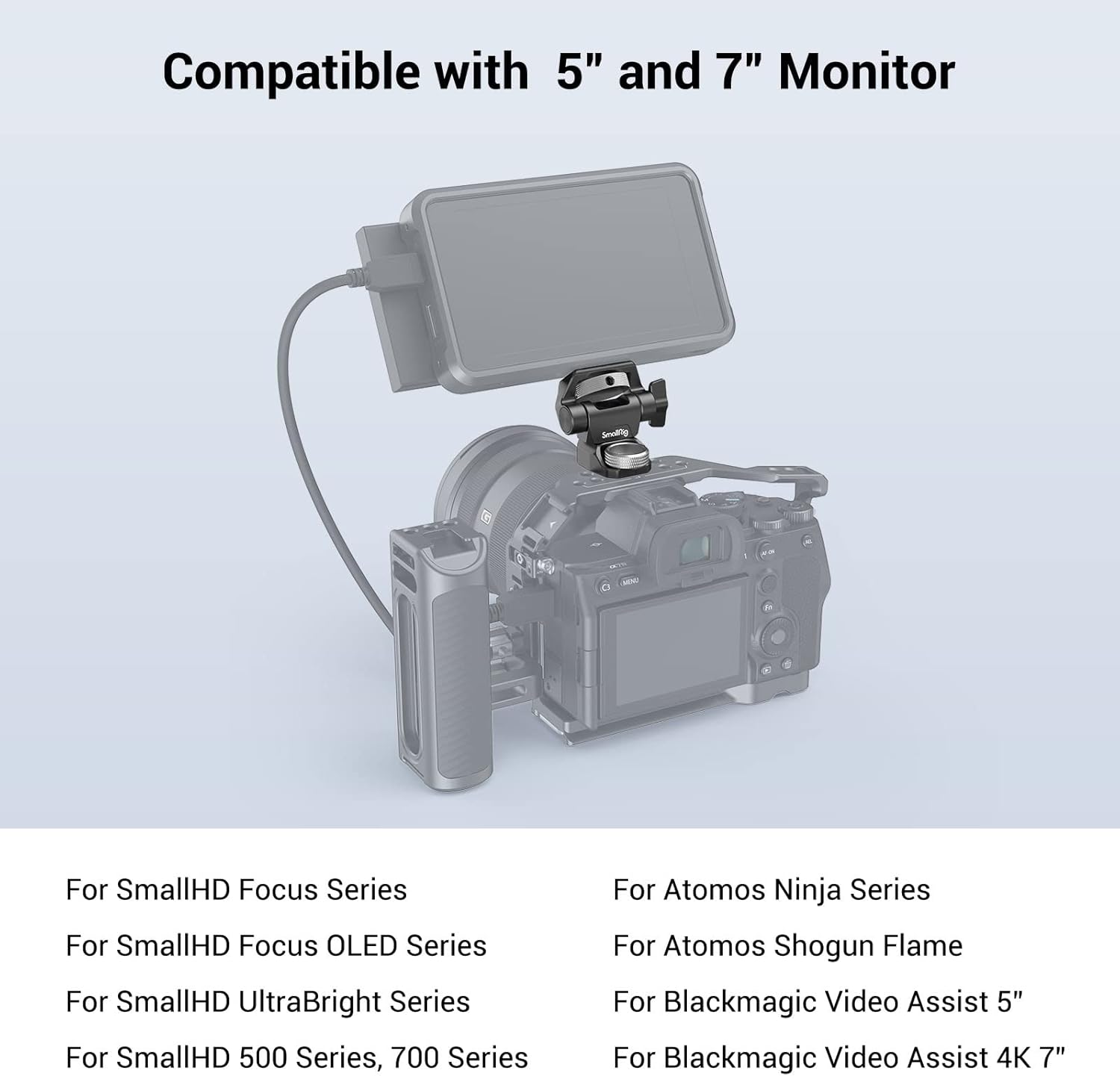 Thumbnail 4 de SMALLRIG 2903B supporto per monitor 5" 7"