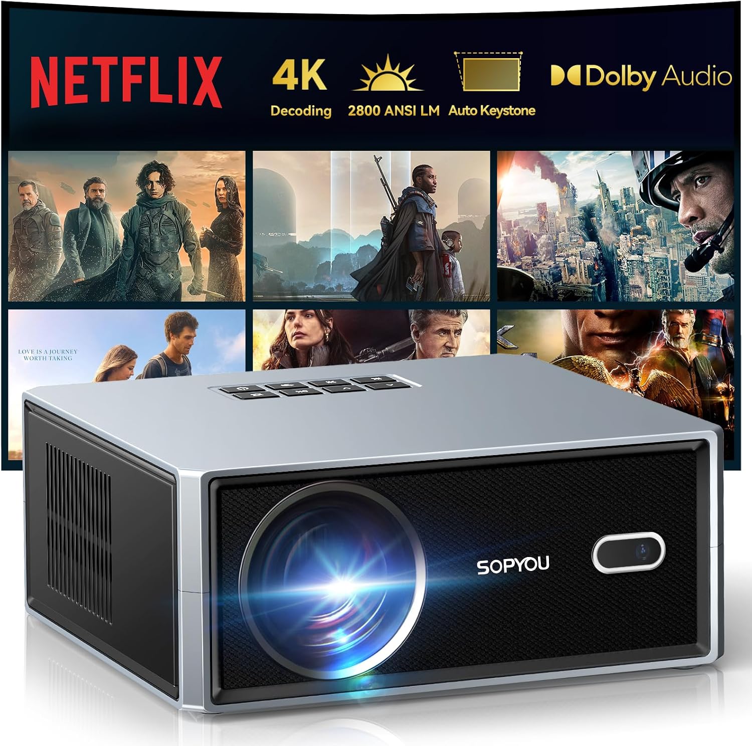 Detalle de SOPYOU Projector S450