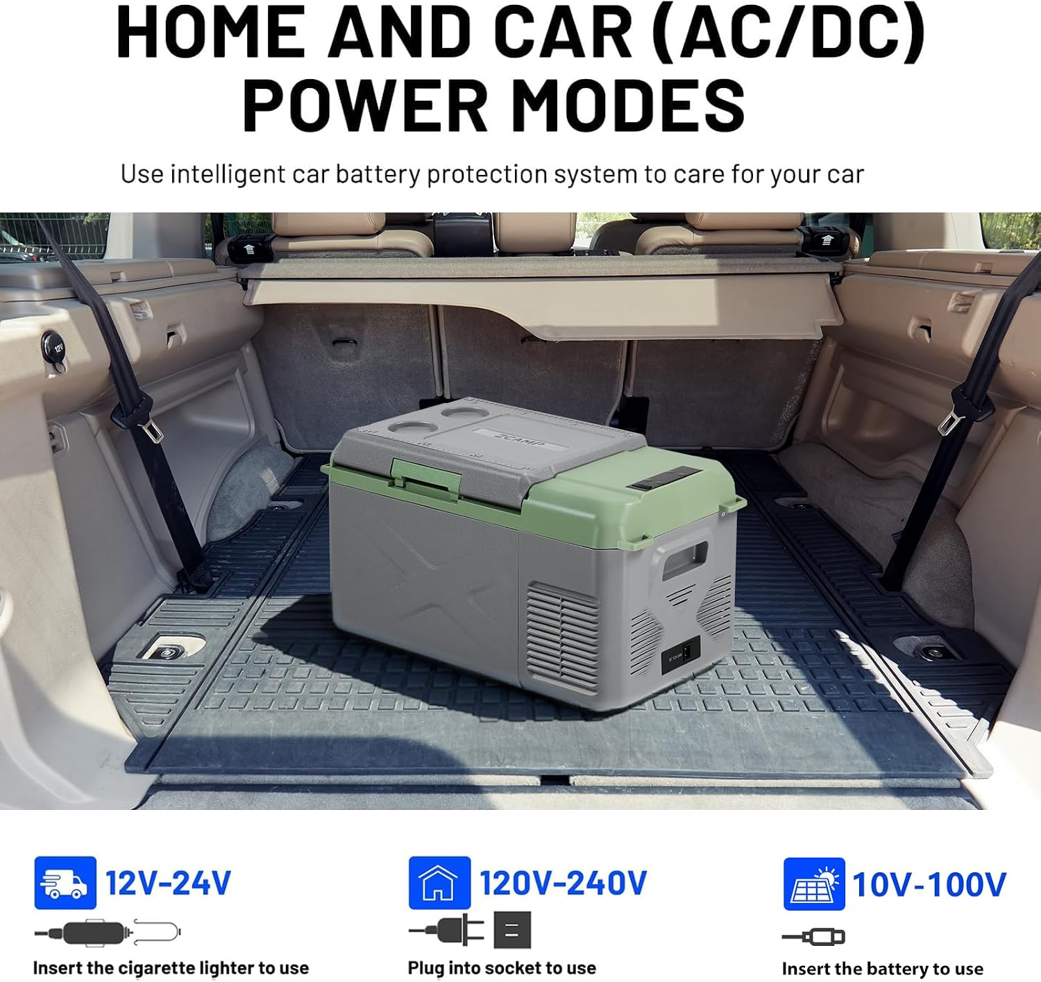 Thumbnail 5 de zcamp X18 17.4L Compressor Car Refrigerator: Portable 12V/24V Cooler for Camping