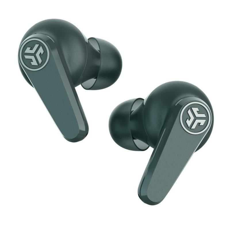 Detalle 2 de JLab Go Pods ANC inalámbricos Bluetooth con cancelación de ruido, micrófono e IP55 (verde sage)