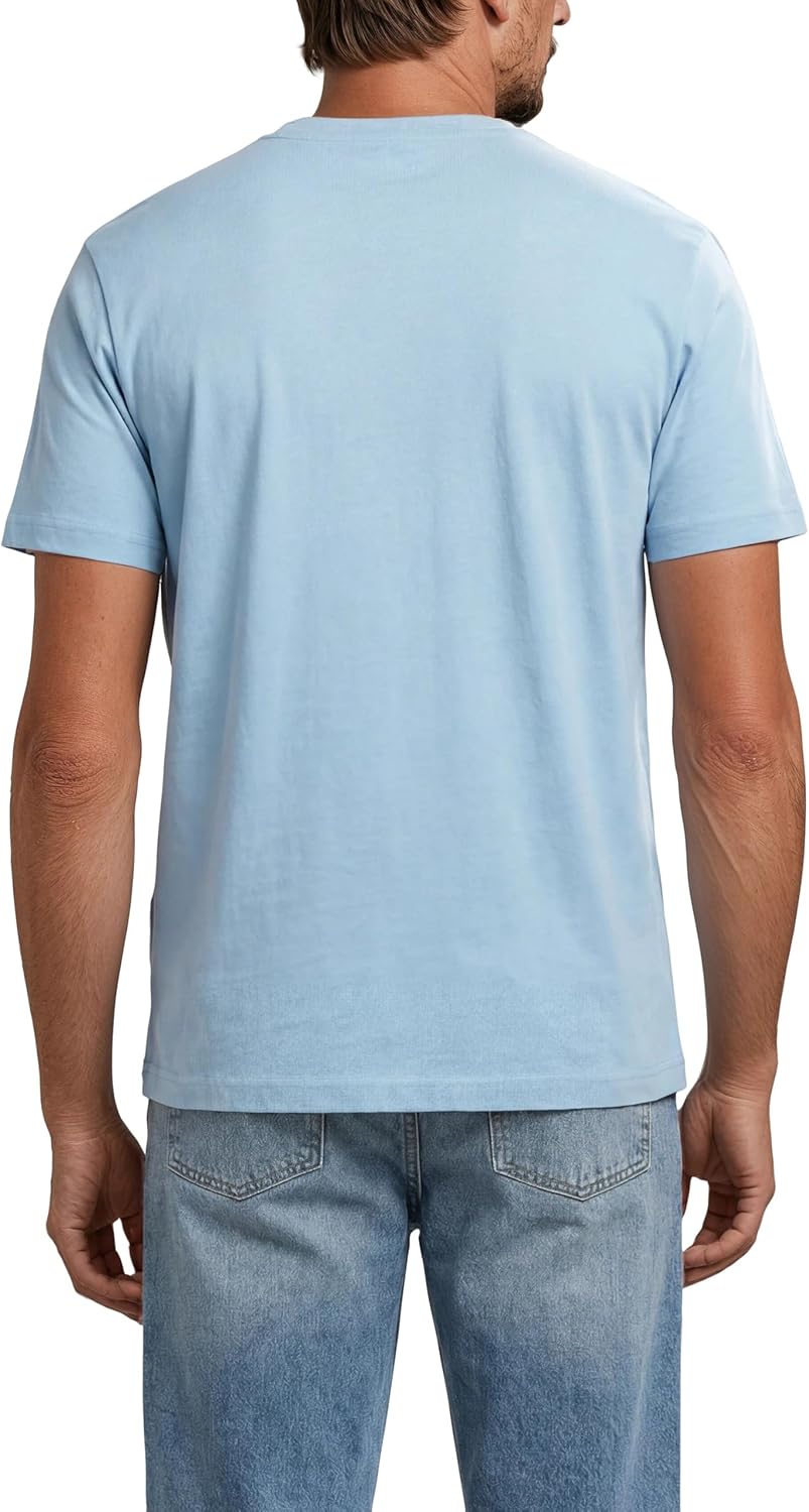 Thumbnail 5 de MUSTANG T-Shirt Herren Baumwolle Regular Fit 4er Pack – Sommer-Tees in 5 Farben