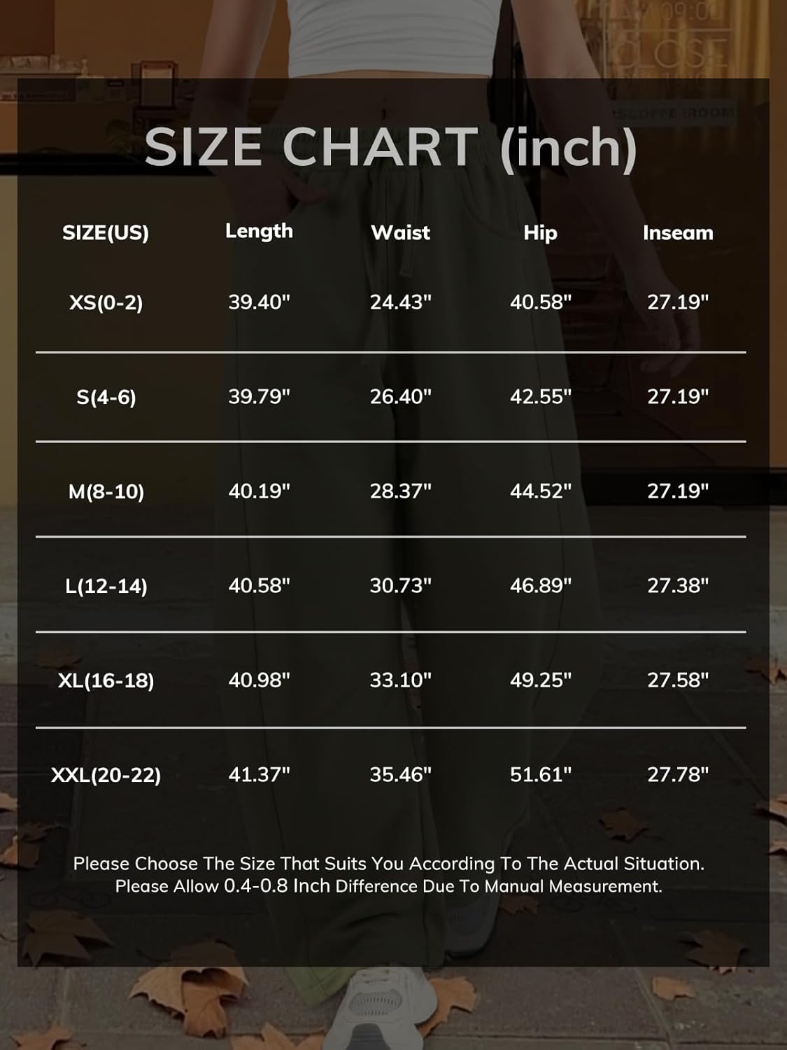 Thumbnail 6 de ATHMILE Barrel Sweatpants for Women — baggy wide-leg lounge sweatpants with pockets