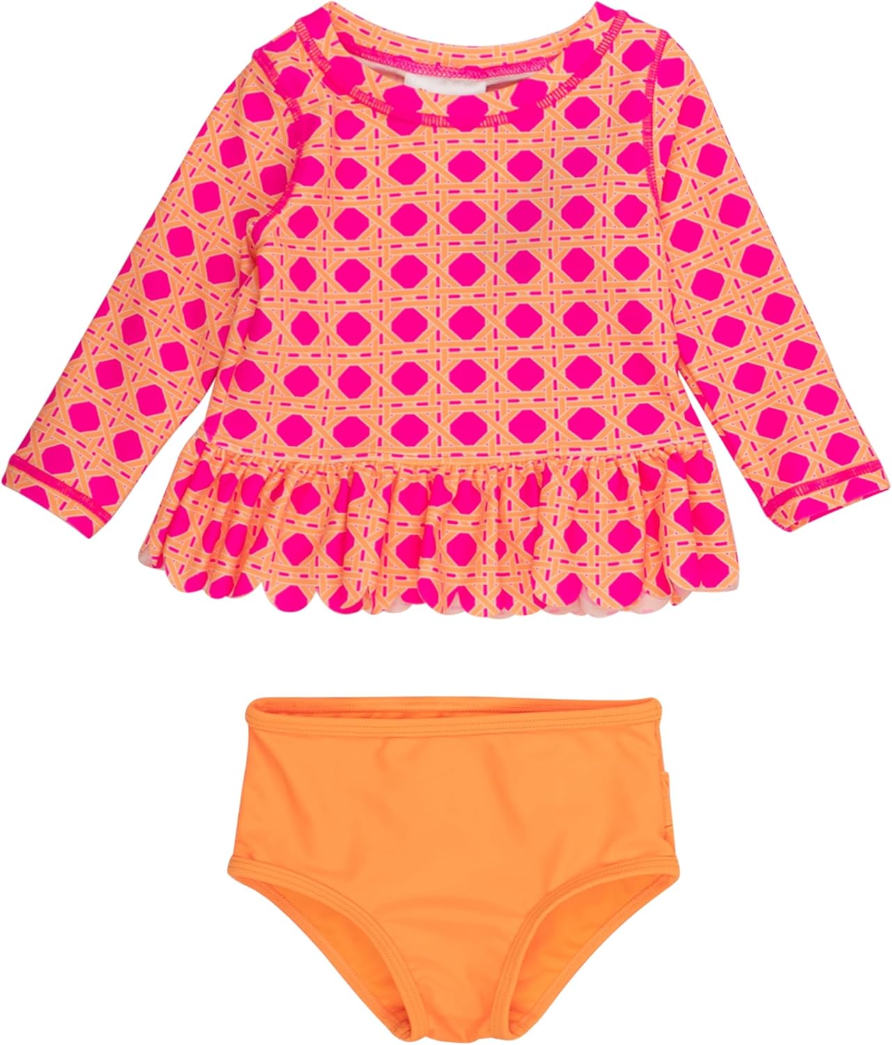 Thumbnail 4 de RuffleButts Rash Guard Bikini UPF 50