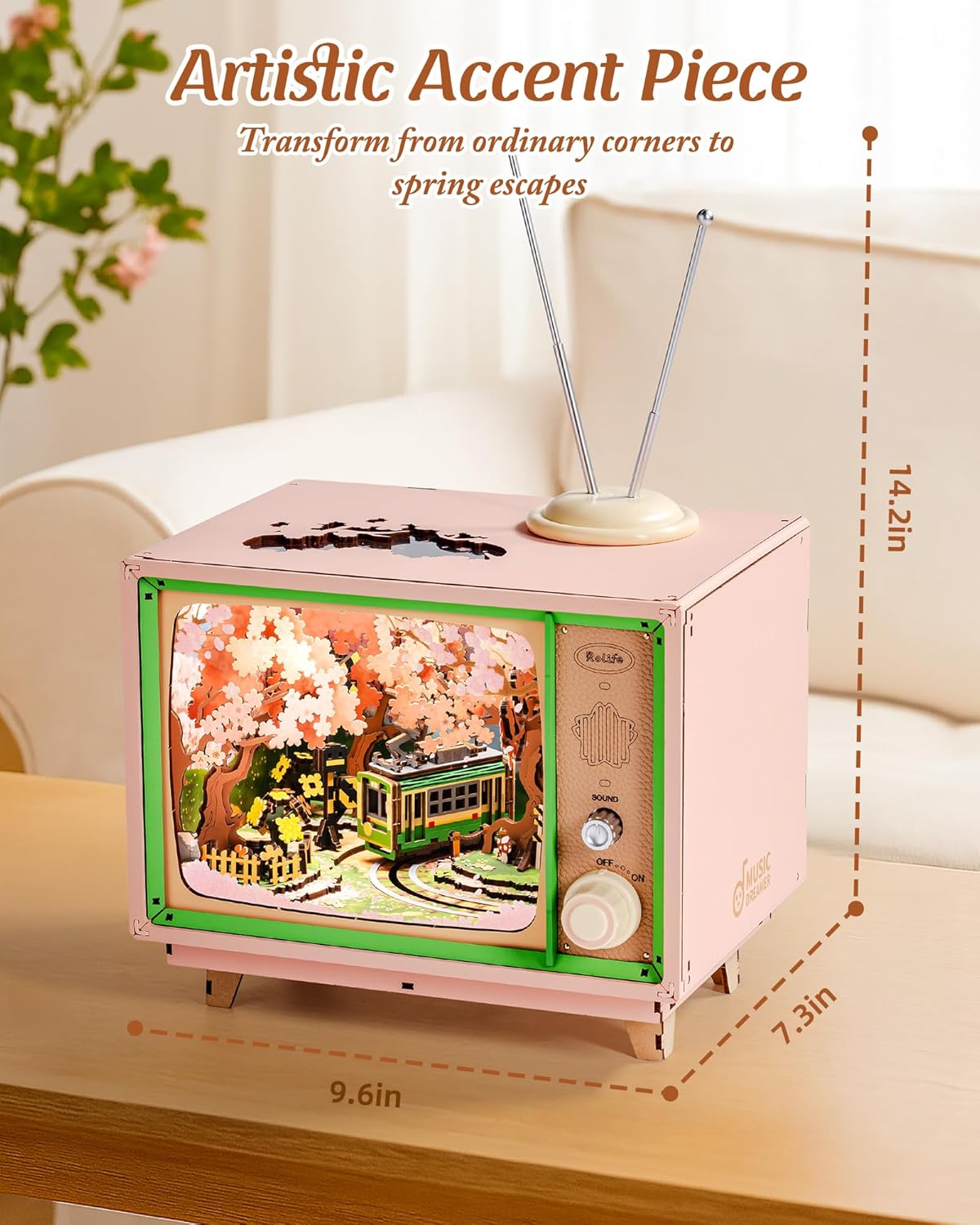 Thumbnail 3 de Rolife Viaggio da Sogno kit casa in miniatura carillon