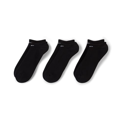 Thumbnail 3 de Nike Unisex Everyday Cush Ns 3pr Socks – Black/White, Size L (UK)