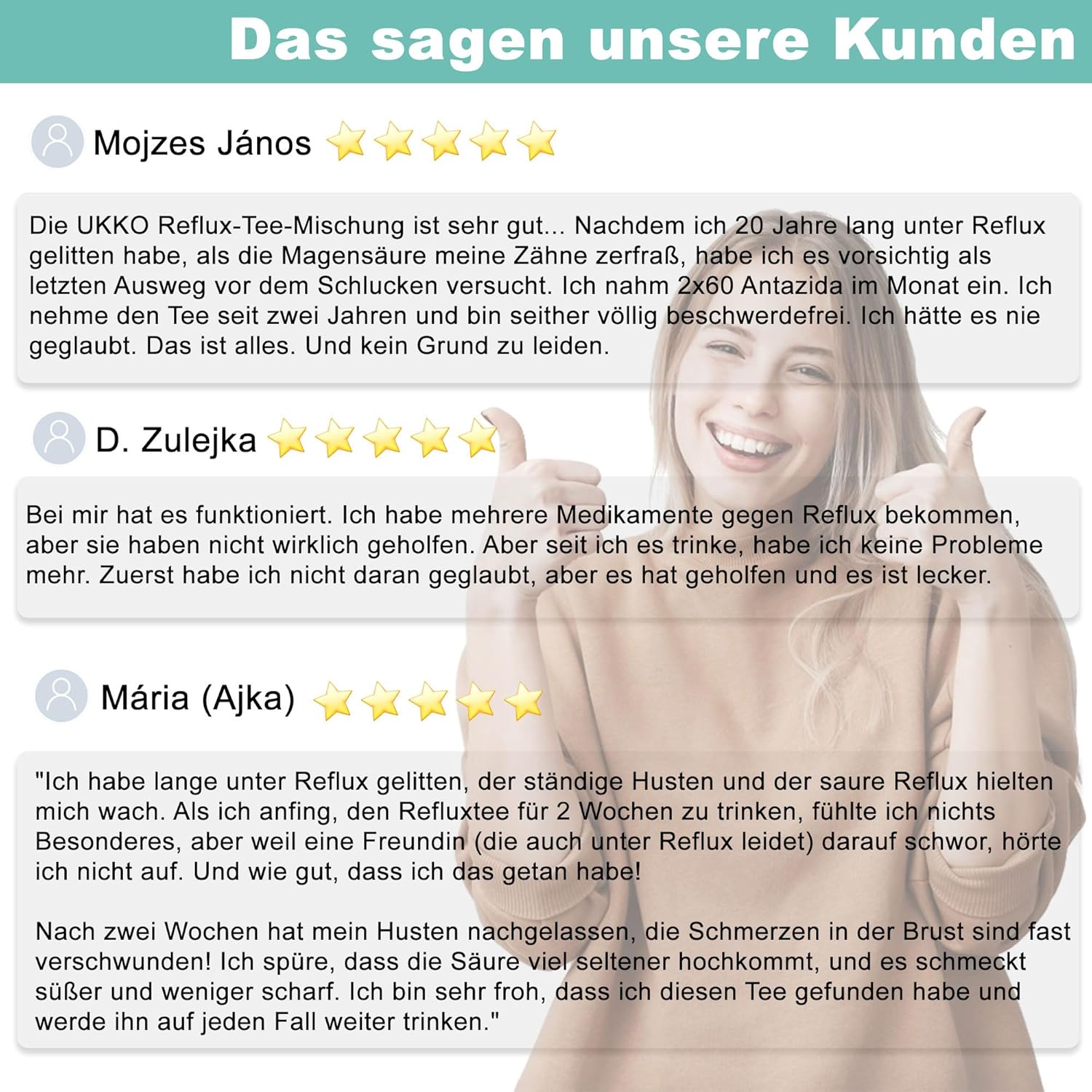 Thumbnail 4 de UKKO Reflux Teemischung 80 g đź«–
