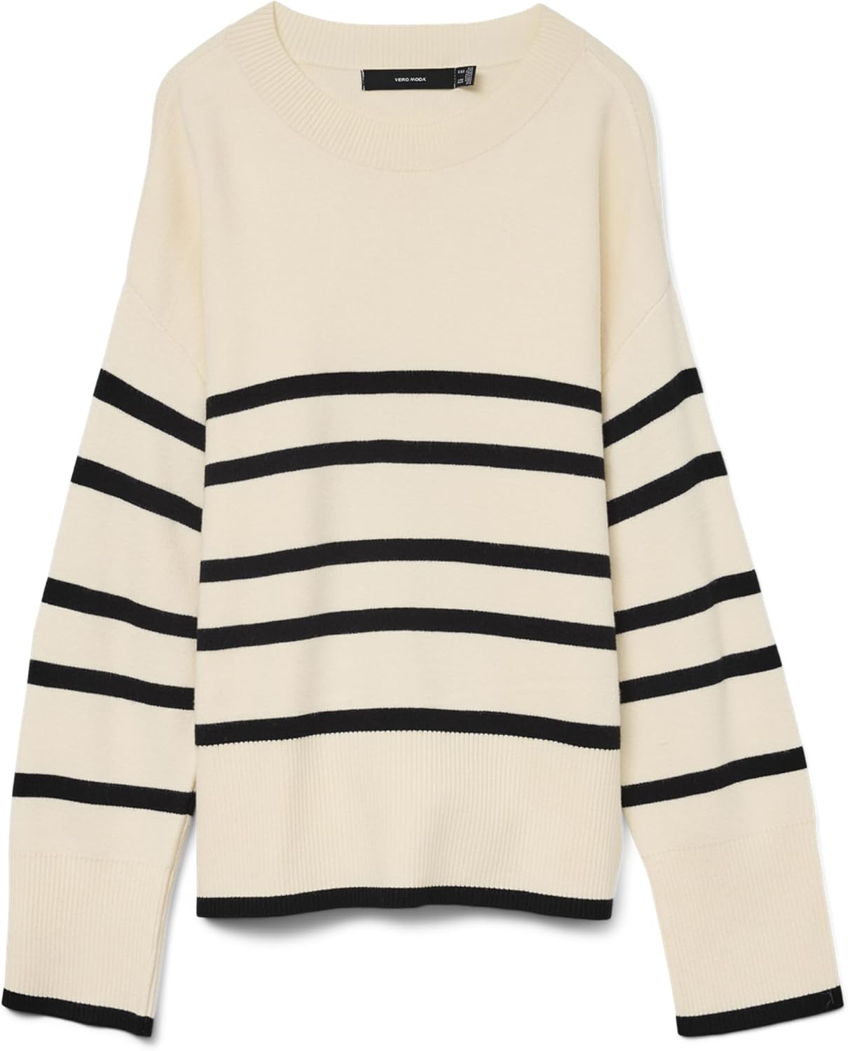 Detalle de VERO MODA Pull en Maille VMSABA Pull-Overs pour femme