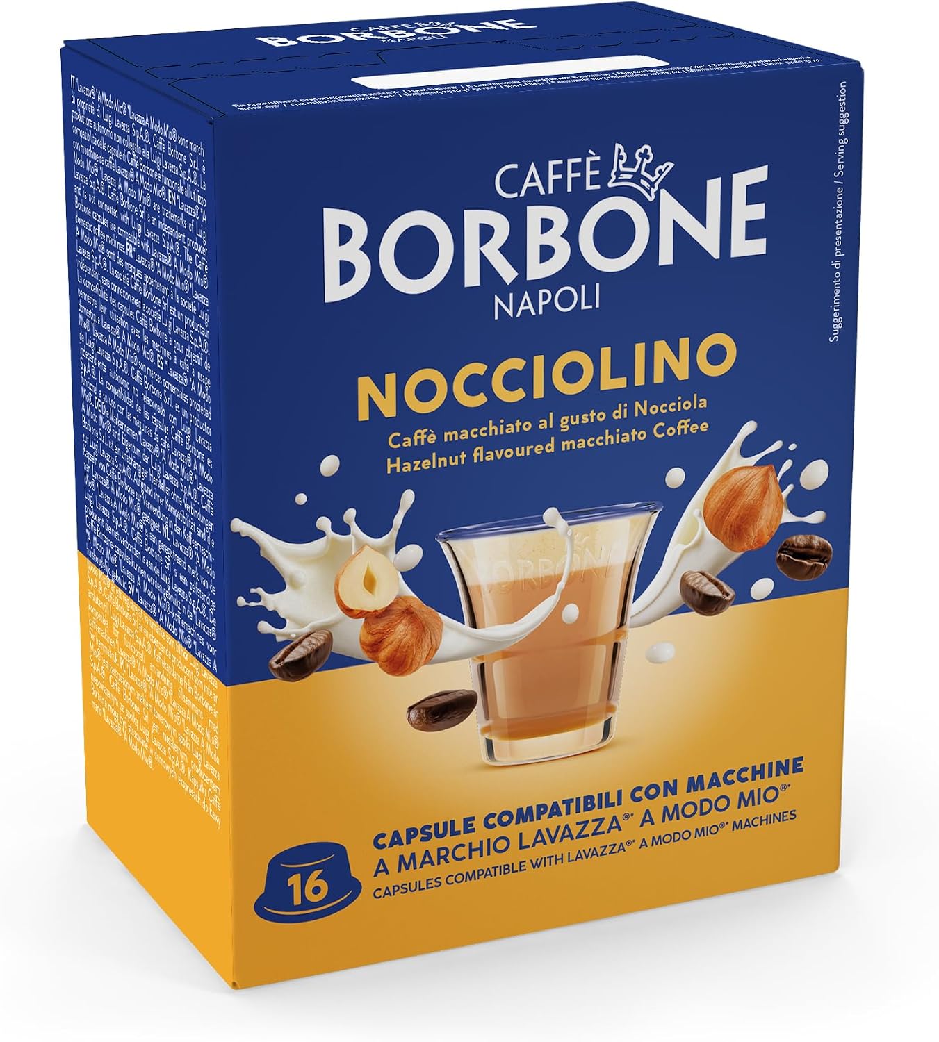 Thumbnail 1 de Caffè Borbone Don Carlo Miscela Nera 100 Capsule Lavazza A Modo Mio