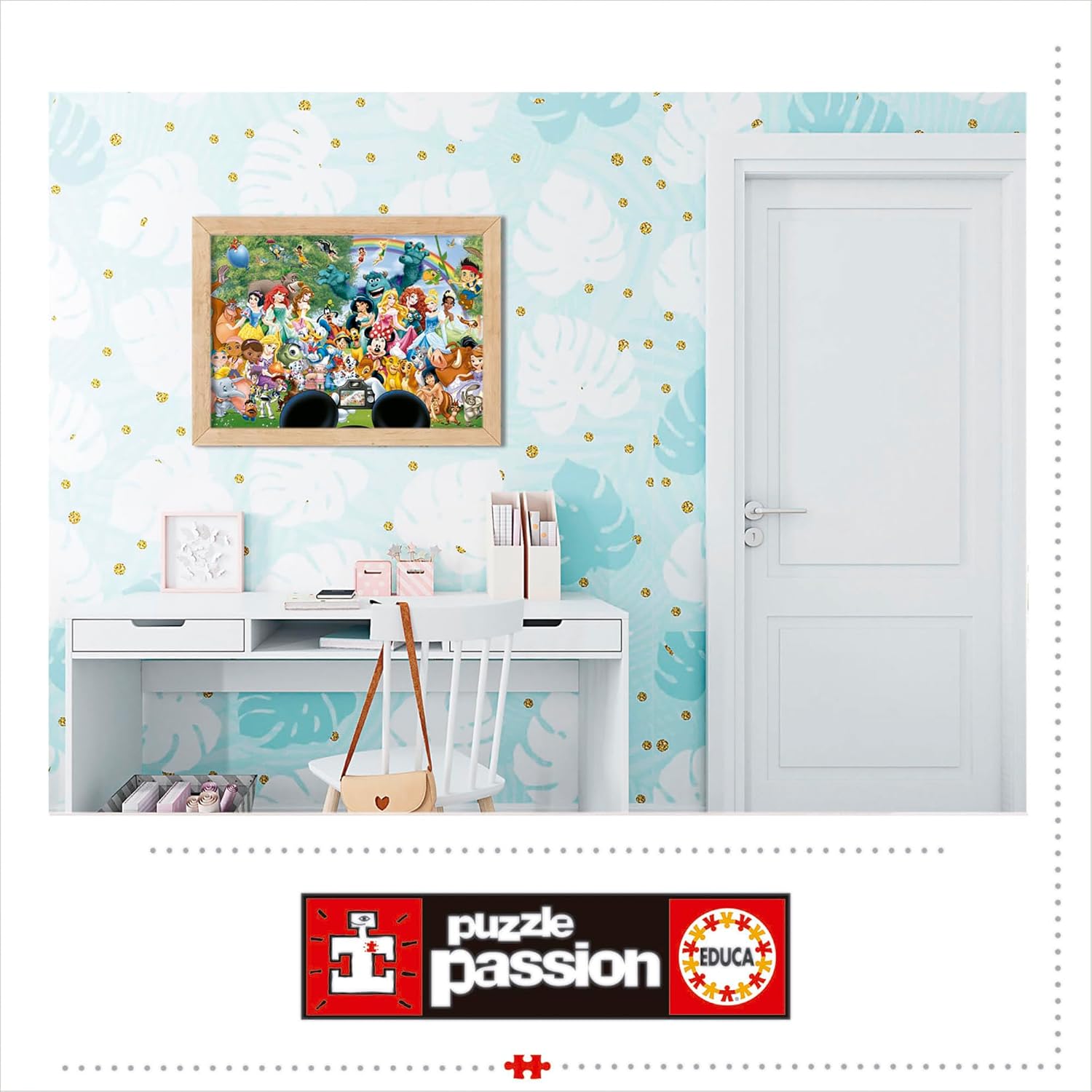 Thumbnail 2 de The Marvellous World of Disney – Educa 1000-Teile Puzzle (FSC, 68 x 48 cm)