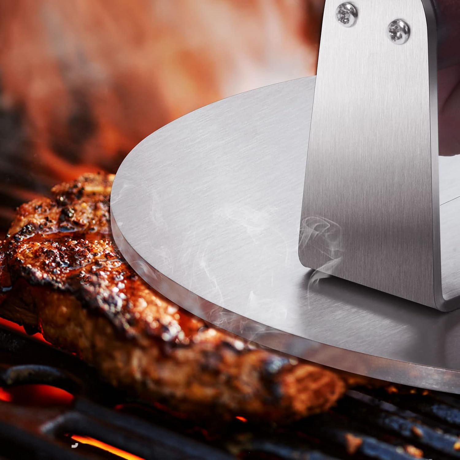 Thumbnail 6 de HULISEN 8.5-Inch Burger Press heavy-duty 2.5 lb grill press 🍔