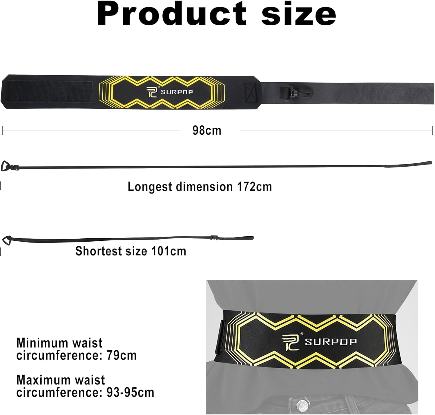 Thumbnail 4 de Soccer/Volleyball/Rugby Trainer Adjustable Waist Belt