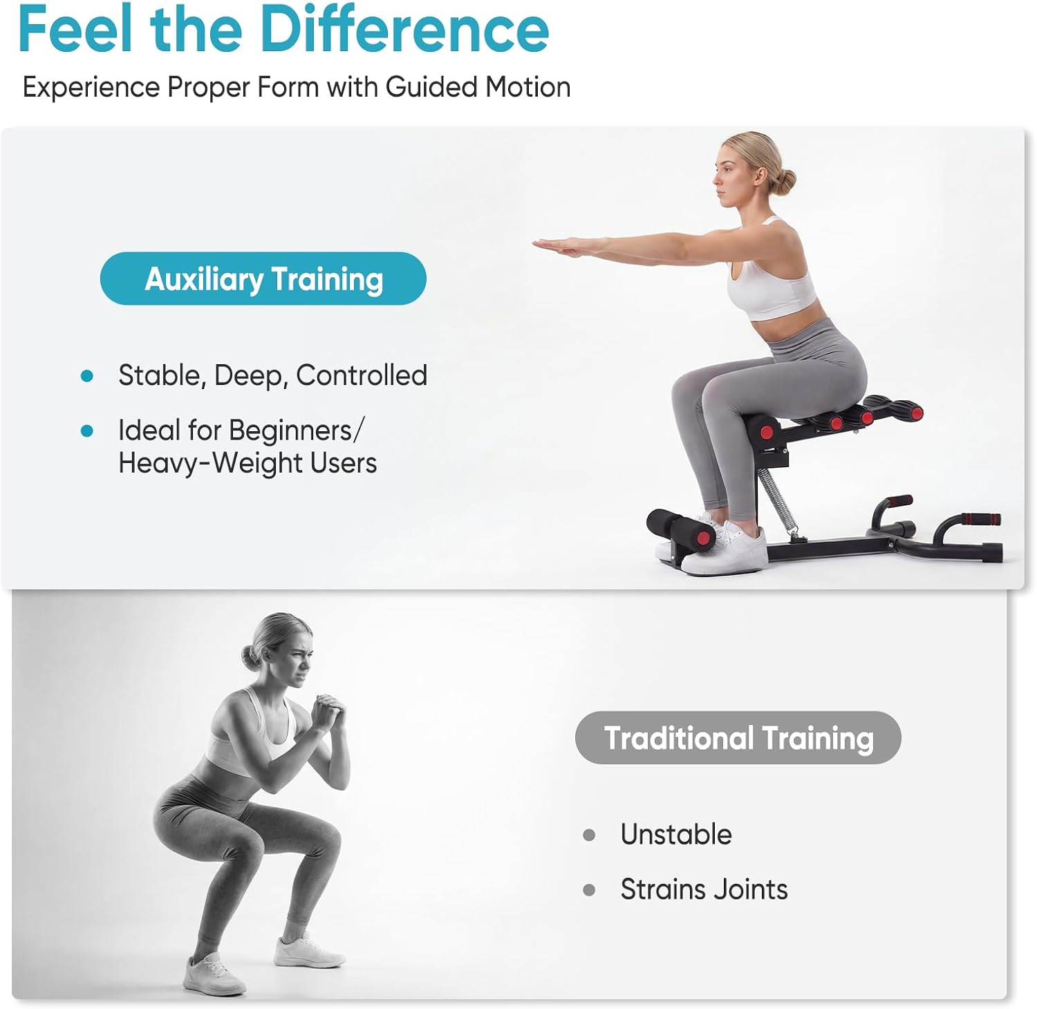 Thumbnail 6 de DUMOS Deep Squat Machine, Adjustable Resistance