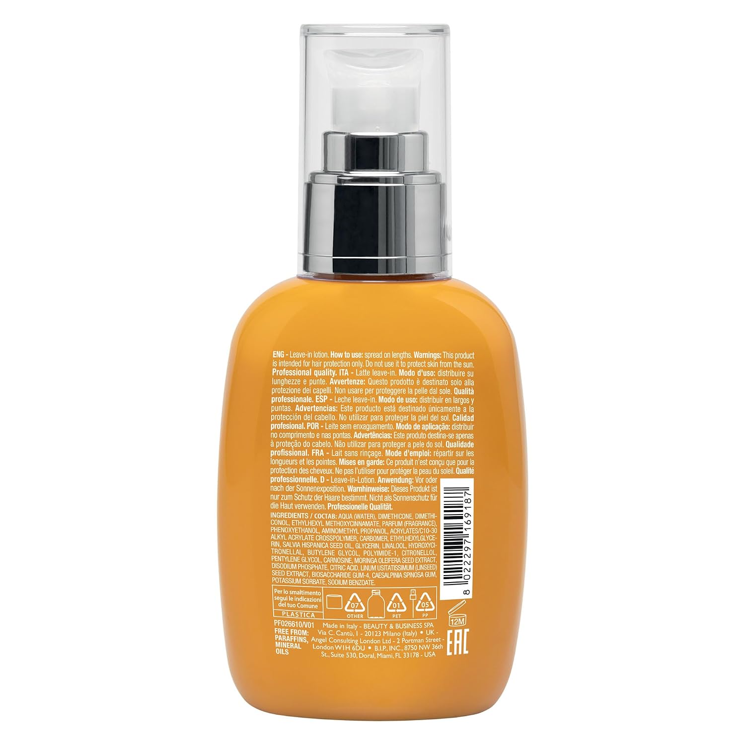 Detalle 2 de Alfaparf Milano Leave-In Hair Milk, 4.23 fl oz