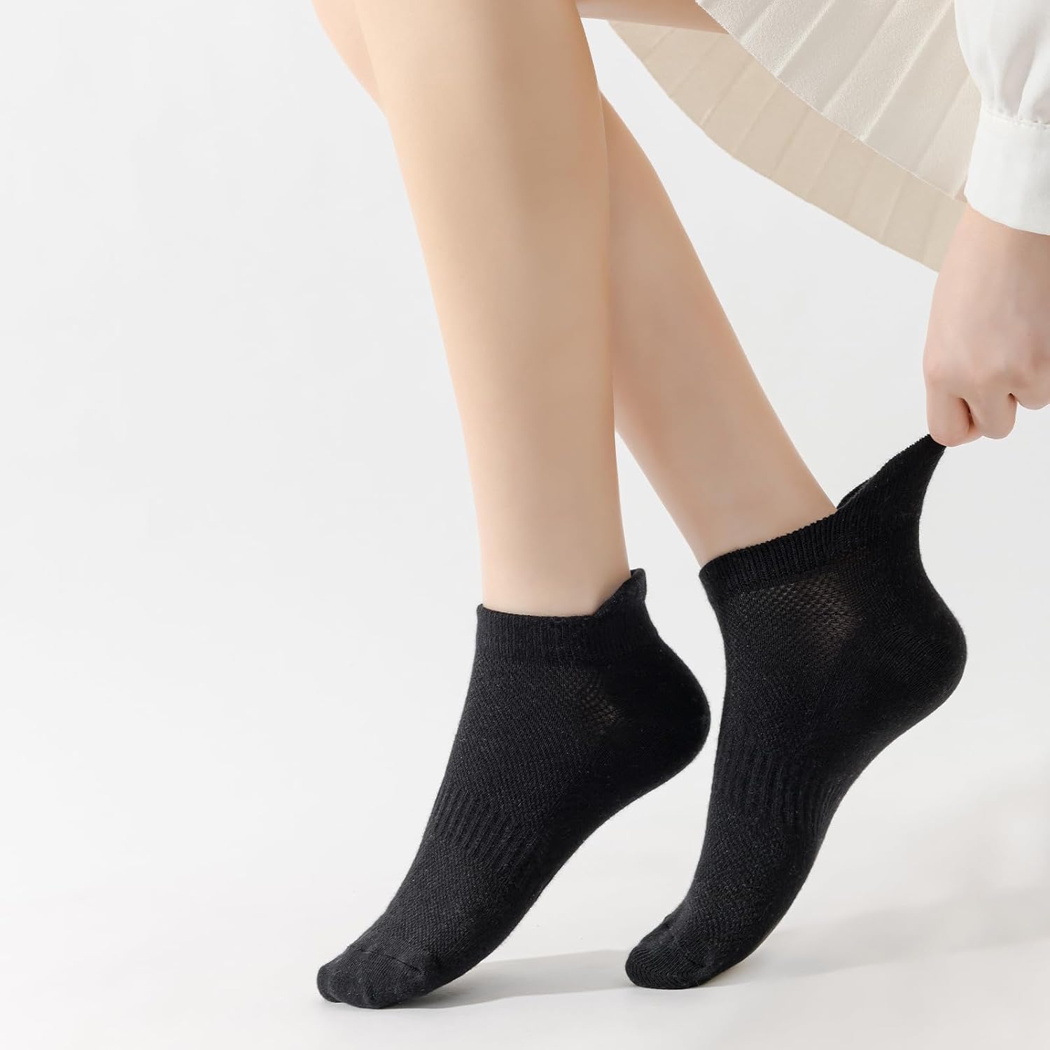 Thumbnail 4 de Wamicu Calcetines Tobilleros Mujer 5 pares