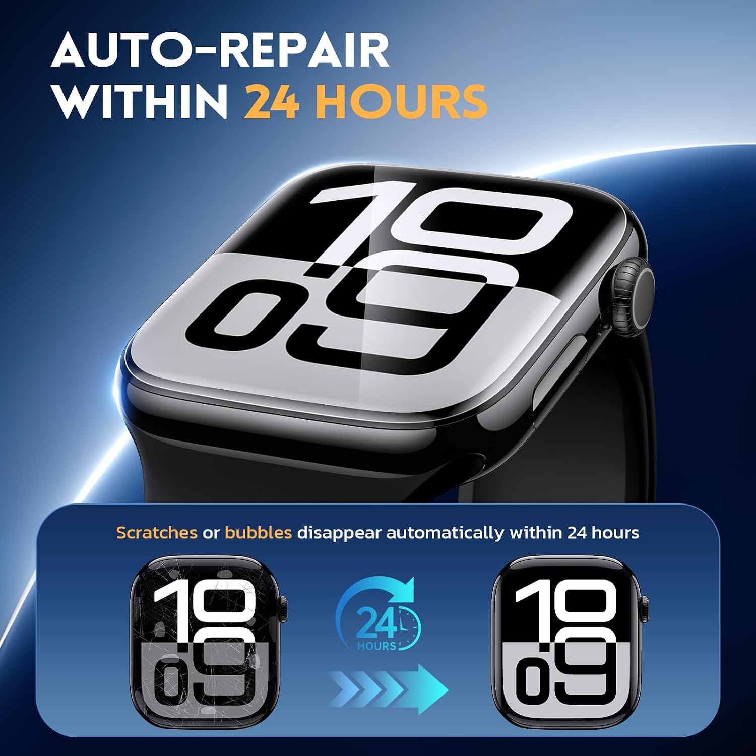 Thumbnail 4 de Misxi Soft TPU Screen Protector for Apple Watch 40mm