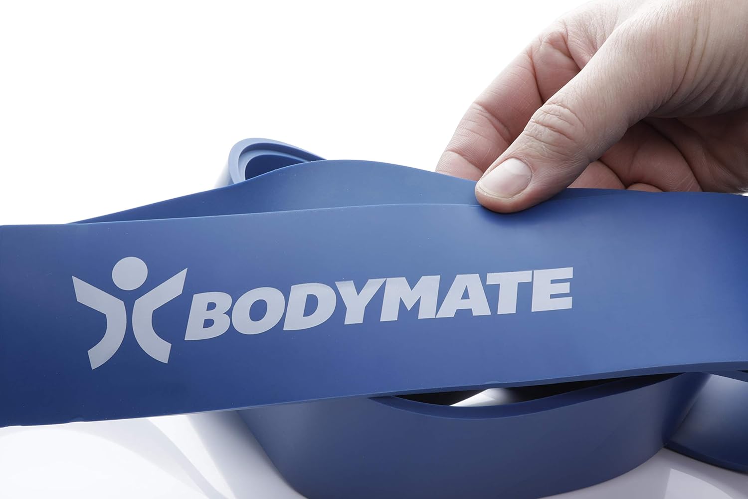 Thumbnail 2 de BODYMATE Bande de résistance élastique Premium en latex naturel, 208 cm (28–80 kg) pour musculation, crossfit et calisthénie