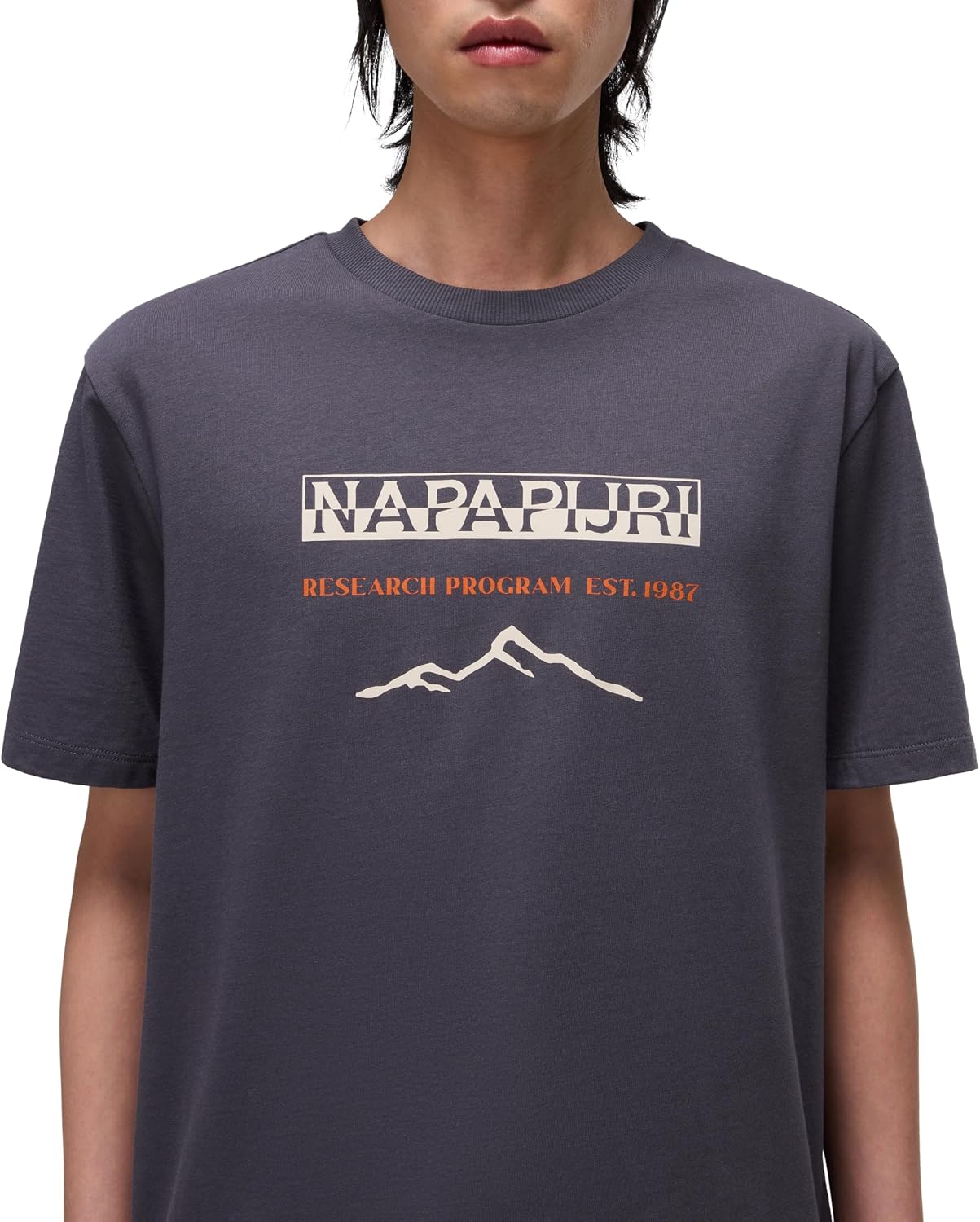 Detalle de T-Shirt Napapijri Sanem in cotone