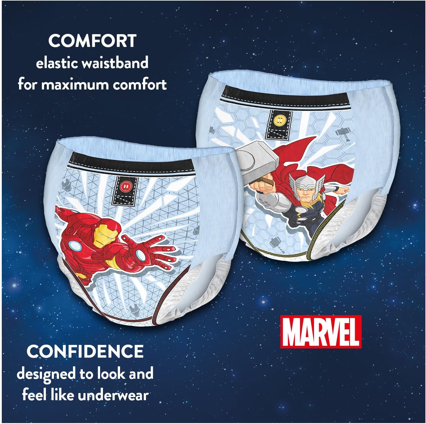 Detalle de HUGGIES DryNites Pyjama Pants for Boys 4–7 Years (17–30kg) – 64 bedwetting pants