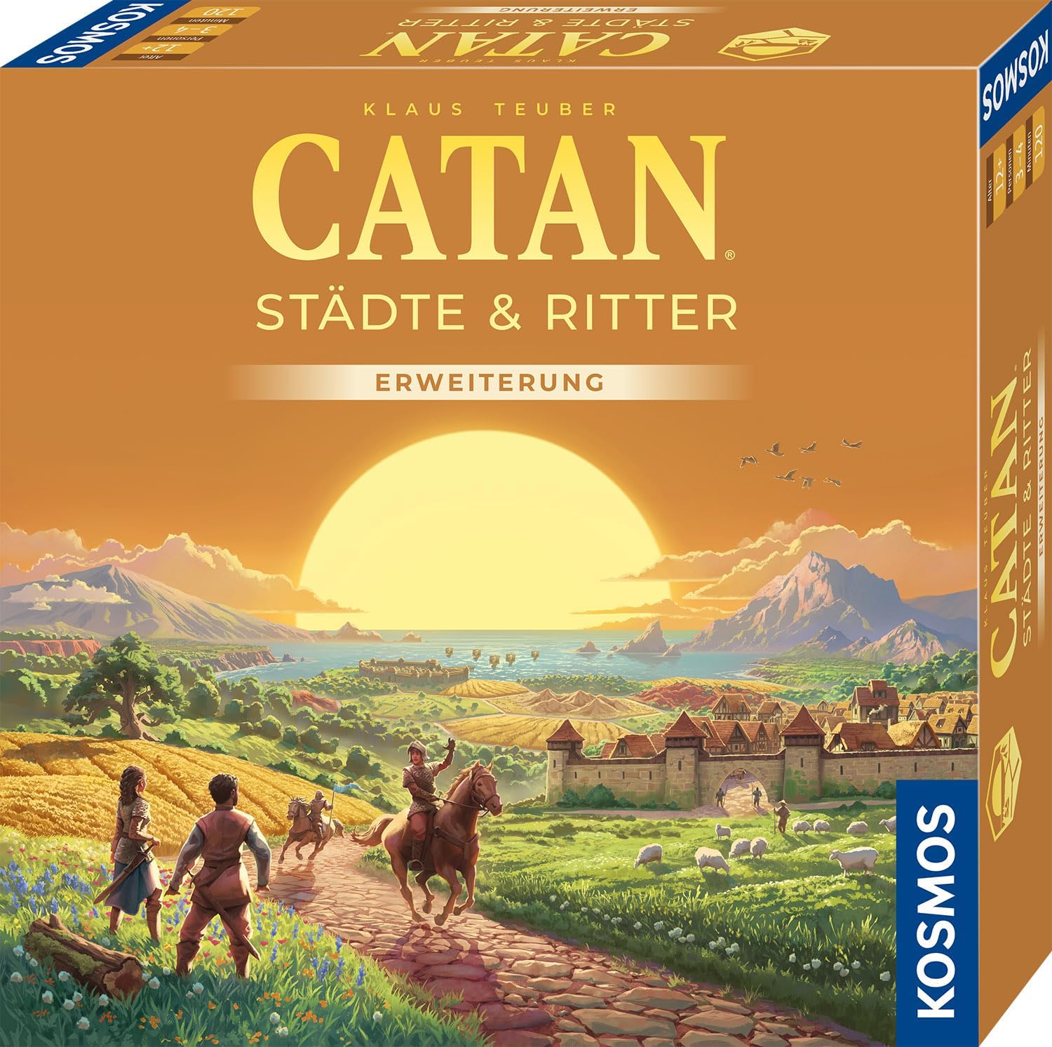 Detalle de KOSMOS Catan Städte & Ritter 3‑4 Spieler 🎲