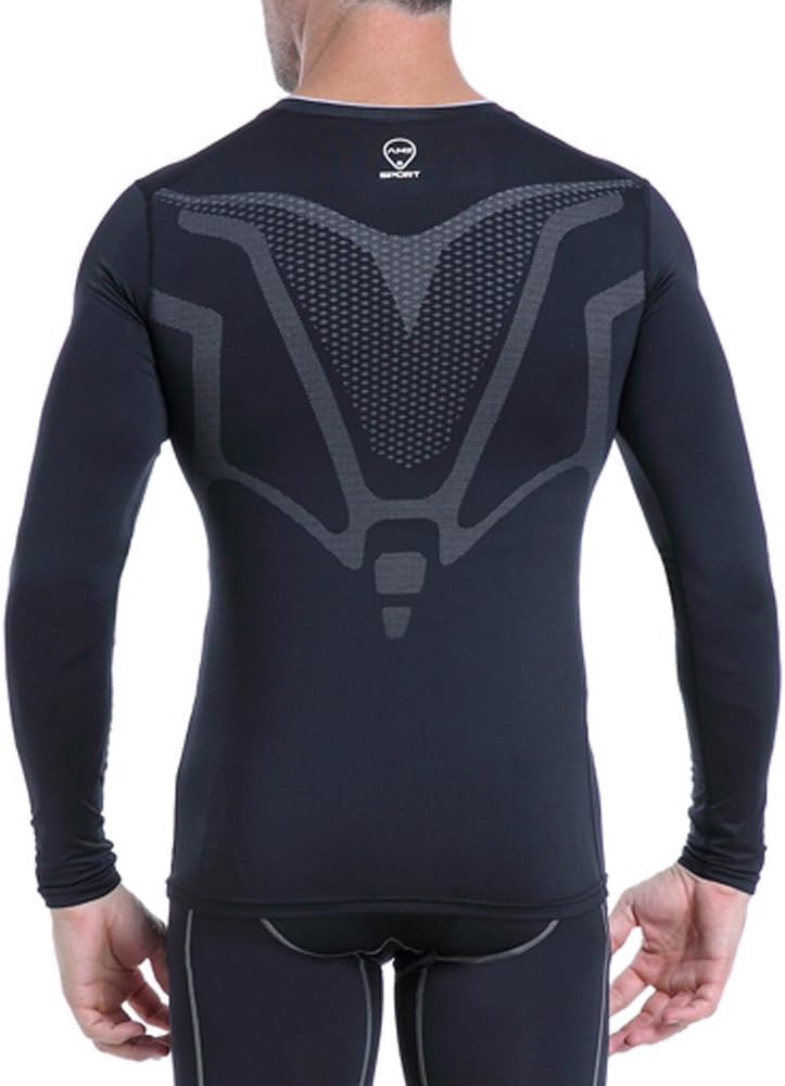 Detalle 1 de AMZSPORT Maglia Compressione Uomo